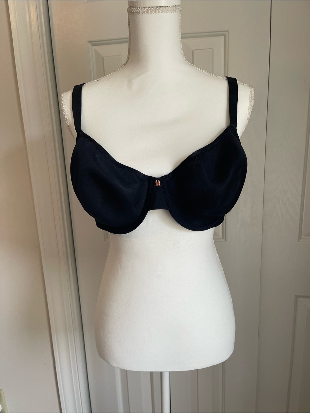 SavageXFenty Black Mesh Unlined Bra